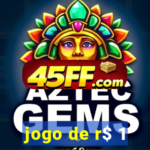 jogo de r$ 1
